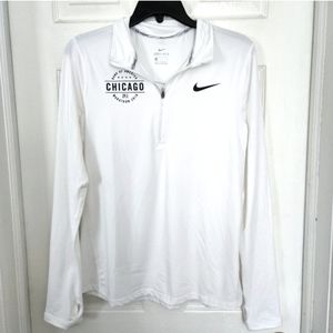 Nike zip up running top